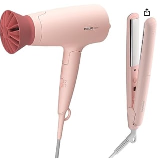Philips Haarstylingset 3000 Series Fohn en styler voor €17,79 bij Amazon.nl
