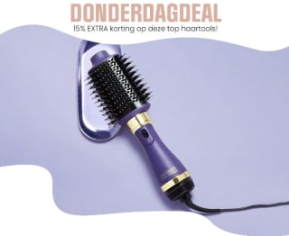 15% extra korting op geselecteerde haartools bij Haarshop