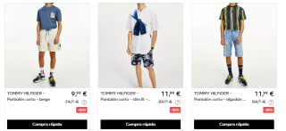 Hasta 90% descuento en ropa Tommy Hilfiger desde solo 2,50€