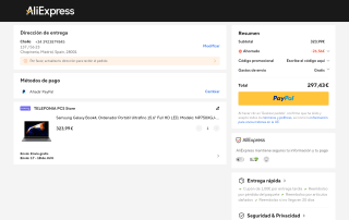 Samsung Galaxy Book4 NP750XGJ-KG3ES por 297,43€