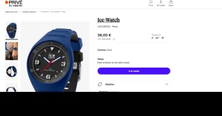 Ice Reloj Hombre Analogico Cuarzo con Correa de Caucho IC018948 por 36€