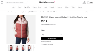 Columbia Pike Lake II Chaleco Mujer por 19,99€