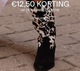 €12,50 korting op de nieuwe collectie bij Sascha
