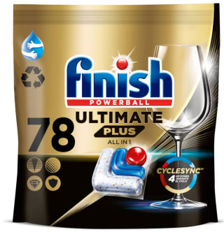 78 Pastillas Finish Powerball Ultimate Plus All in por 11,89€