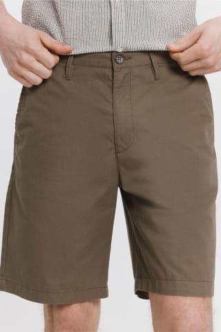 2 Bermudas Clásica Lisa Milano para Hombre por 29.98