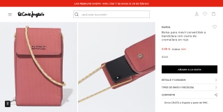 Bolso para móvil Parfois por 5,99€