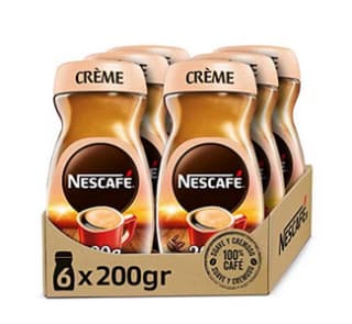 6 Unidades de 200g Café Nescafé crème por 30,96€