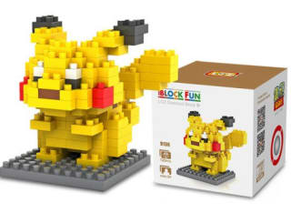 Pokemon Pikachu Building Block Educational Kid Toy - Yellow voor €1,29 d.m.v code