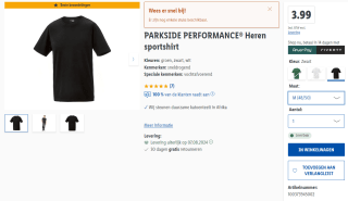 Parkside kleding en gadgets vanaf €3,99 in de Lidl Shop