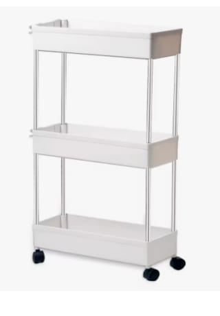 Carro Multiuso Estrecho Auxiliar con Ruedas y 3 cajones por 13.25€ (Cuenta Nueva 6.11€)