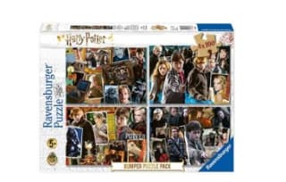 Puzzle Harry Potter 4 x 100 piezas marca Ravensburger por 5€