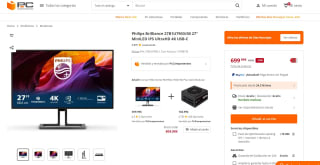 Monitor Philips Brilliance 27B1U7903/00 27" MiniLED IPS UltraHD 4K USB-C por 699,99€