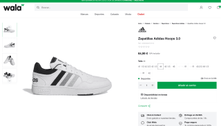 Zapatillas Adidas Hoops 3.0 por solo 64,99