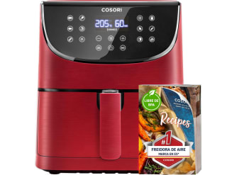 Freidora de Aire Cosori Roja 5,5L Air Fryer 1700W 13 Modos por solo 73,59€