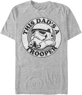 Star Wars 'My Dad is a Trooper' T-shirt - vanaf €12,11 bij Amazon