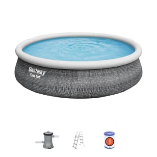 Piscina hinchable Fast Set Bestway Ratán 457x107 cm por 161€