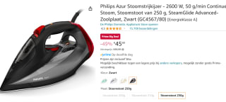 Philips Azur Stoomstrijkijzer voor €45,99 bij Amazon