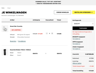 Tot 60% korting in de summersale