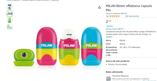 Blister afilaborra Capsule Mix marca Milán por 2,13€