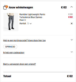 30% korting op onze geselecteerde lichtgewicht favorieten bij Revolutionrace