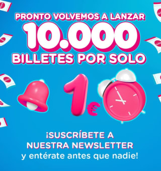 Billetes tren por solo 1€ en Ouigo