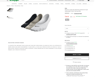 9 pares de calcetines Nike por 14,95€