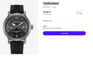 Reloj para Hombre Timberland WESTERLEY por 54.9€