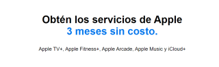 3 meses gratis en Apple con Mixup
