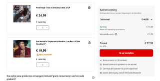 Alle Vinyl en CD's 1+1 gratis bij de Mediamarkt in België