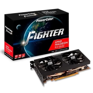 Placa Gráfica da PowerColor, modelo Fighter Radeon RX 6600 de 8GB - R$ 1.299,57