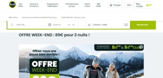 Week-end de 2 nuits en chambre double 89€