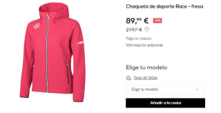 Chaqueta Ternua Race para Mujer por 89.99€