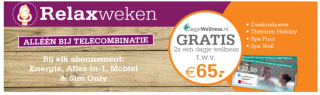 Bij elk abonnement: Sim Only 2 Dagje Wellness tickets voor €4