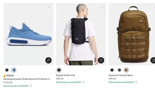 25% korting op geselecteerde artikelen bij Under Armour