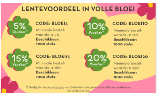 Tot 20% extra korting op je bestelling dmv codes bij Limango