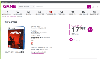 Videojuego para Ps5 The Ascent por 17,99€