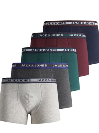 Lote de 5 Jack & Jones Boxer Calzoncillos por solo 12,5€