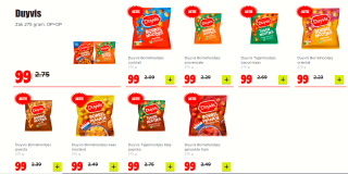 Duyvis borrelnootjes voor €0.99 per stuk bij Dirk