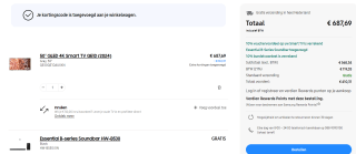 50" QLED 4K Smart TV QE1D (2024) + Soundbar voor €687,69 dmv code in de Samsung store