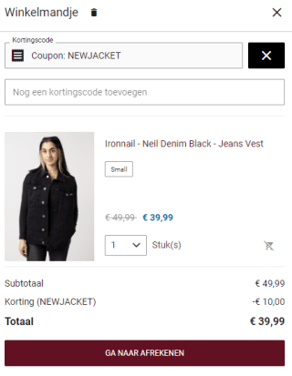 20% korting op jassen bij Impericon