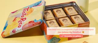 20% descuento caja galletas personalizadas TostaRica gran regalo San Valentín