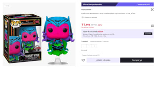 Funko Figura Scarlet WitchBlacklight 9 cm Wandavision por 11.79€ (Cuenta Nueva 7.07€)