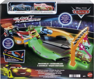 Disney Pixar - Cars Glow Racers Launch & Criss-Cross Glow Race Playset voor €28,69 bij Amazon