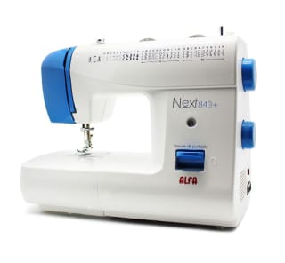 Máquina de coser Alfa Next 840 + - 34 diseños de puntadas por 144.99€