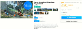 Avatar: Frontiers of Pandora voor €39,95 bij Coolshop