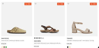 50% korting op het 2de paar schoenen bij Ziengs