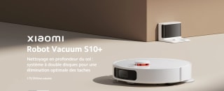 Robot Aspirateur Laveur Xiaomi Vacuum S10+ Blanc à 179,99€