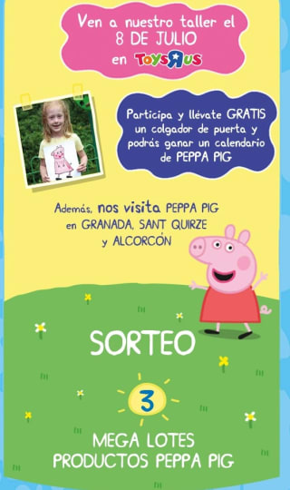 Colgador de puerta Peppa Pig Gratis