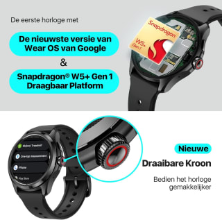Ticwatch pro 5 smartwatch met Wear OS Gen 1 voor €269,99 bij Amazon
