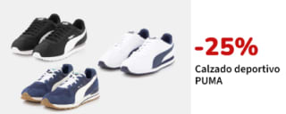 Zapatillas PUMA hombre deportivas por 29,99€ varios modelos en Carrefour